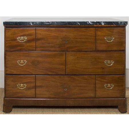 Appraisal: Dutch Neoclassical Mahogany Commode Estimate -