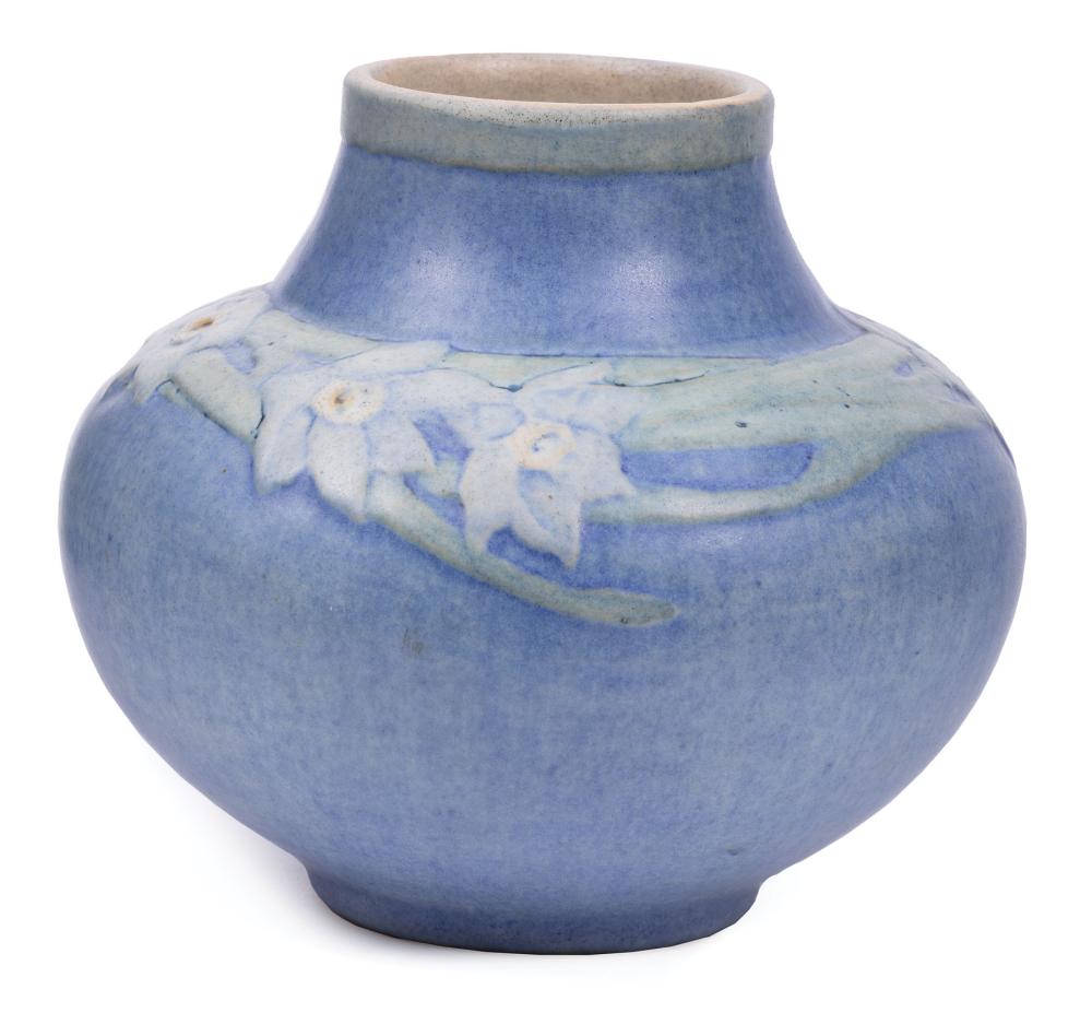 Appraisal: Newcomb College Art Pottery Vase decorated by Sadie Irvine with