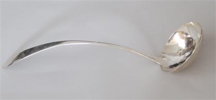 Appraisal: Coin silver ladle matthew cluff norfolk va early th century