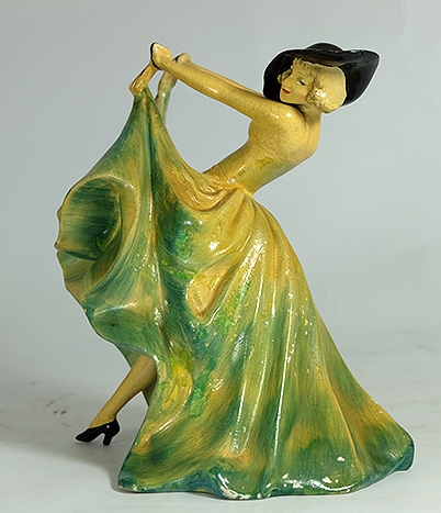 Appraisal: Wade cellulose Art Deco figure Jeanette height cm some paint