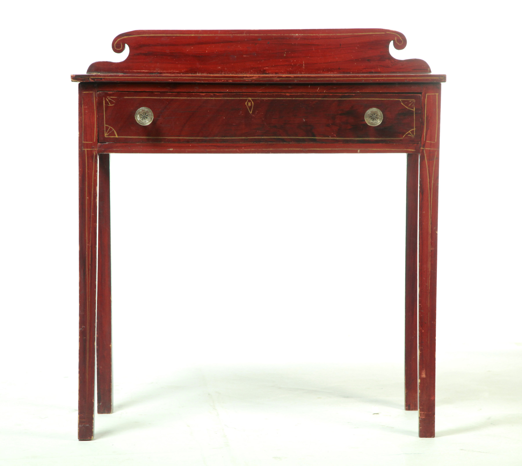 Appraisal: AMERICAN DRESSING TABLE Probably Maine nd quarter- th century poplar