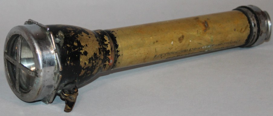 Appraisal: A thC miner's safety torch the cylindrical body stamped Barnsley