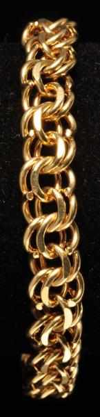 Appraisal: K Y Gold Bracelet Description Weight dwt mm wide Condition