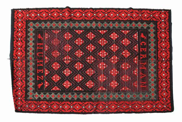 Appraisal: A European carpet inscribed German Nunez together with a South