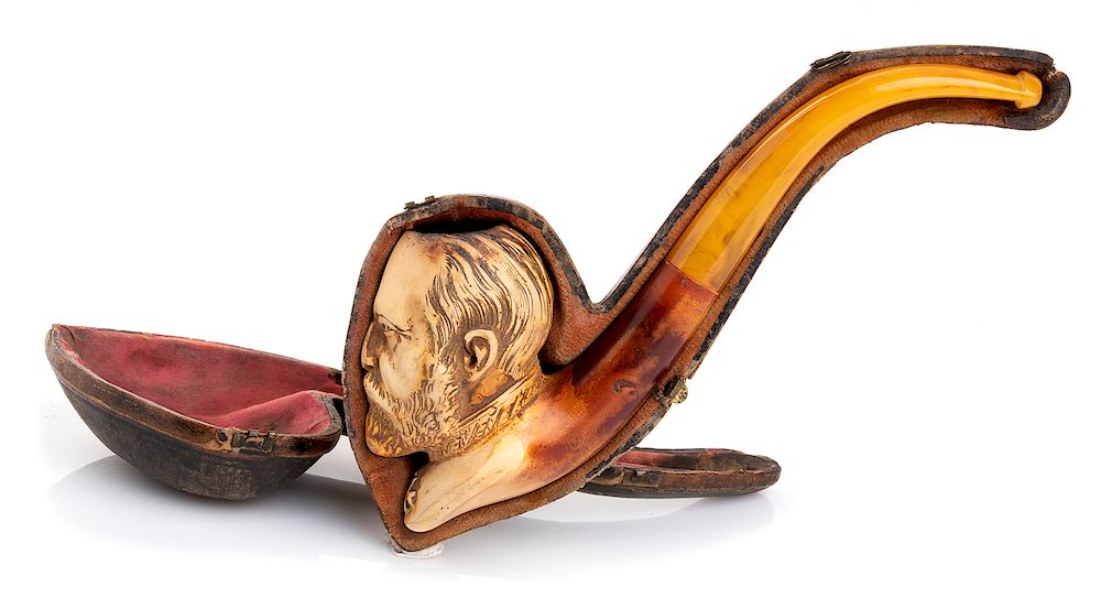 Appraisal: Meerschaum pipe - Italy late th early th Century Meerschaum