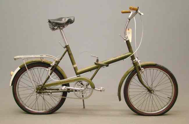 Appraisal: c 's Raleigh Twenty folding bicycle Appears to be very