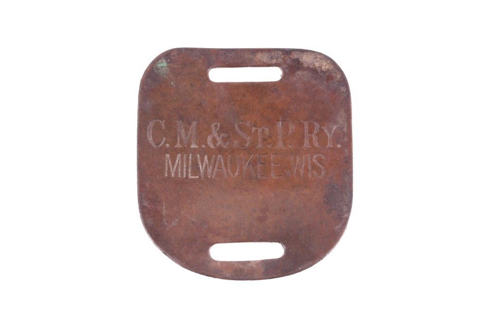 Appraisal: Milwaukee Wisconsin C M St Paul Railway Badge For your