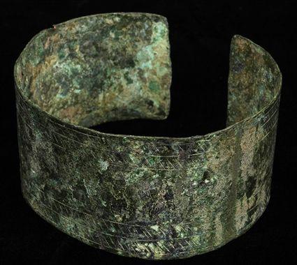 Appraisal: LURISTAN BRONZE BRACELET in diam Provenance Property from the collection