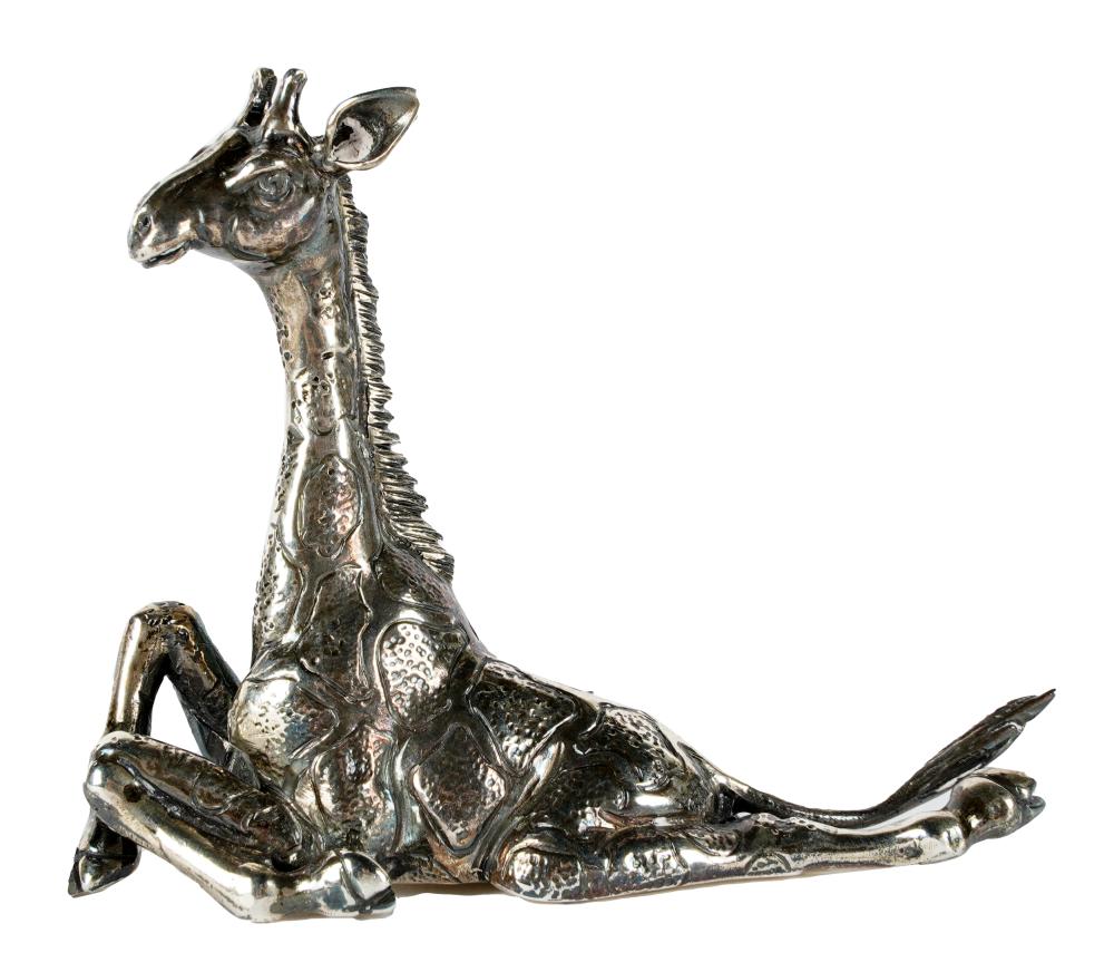 Appraisal: SMALL BUCCELLATI STERLING GIRAFFE FIGUREwith maker's mark further marked Sterling