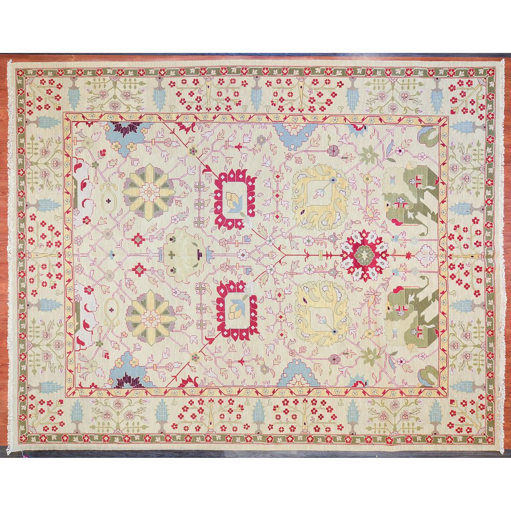 Appraisal: Nourmak Carpet China x Fourth quarter- th century hand-woven wool