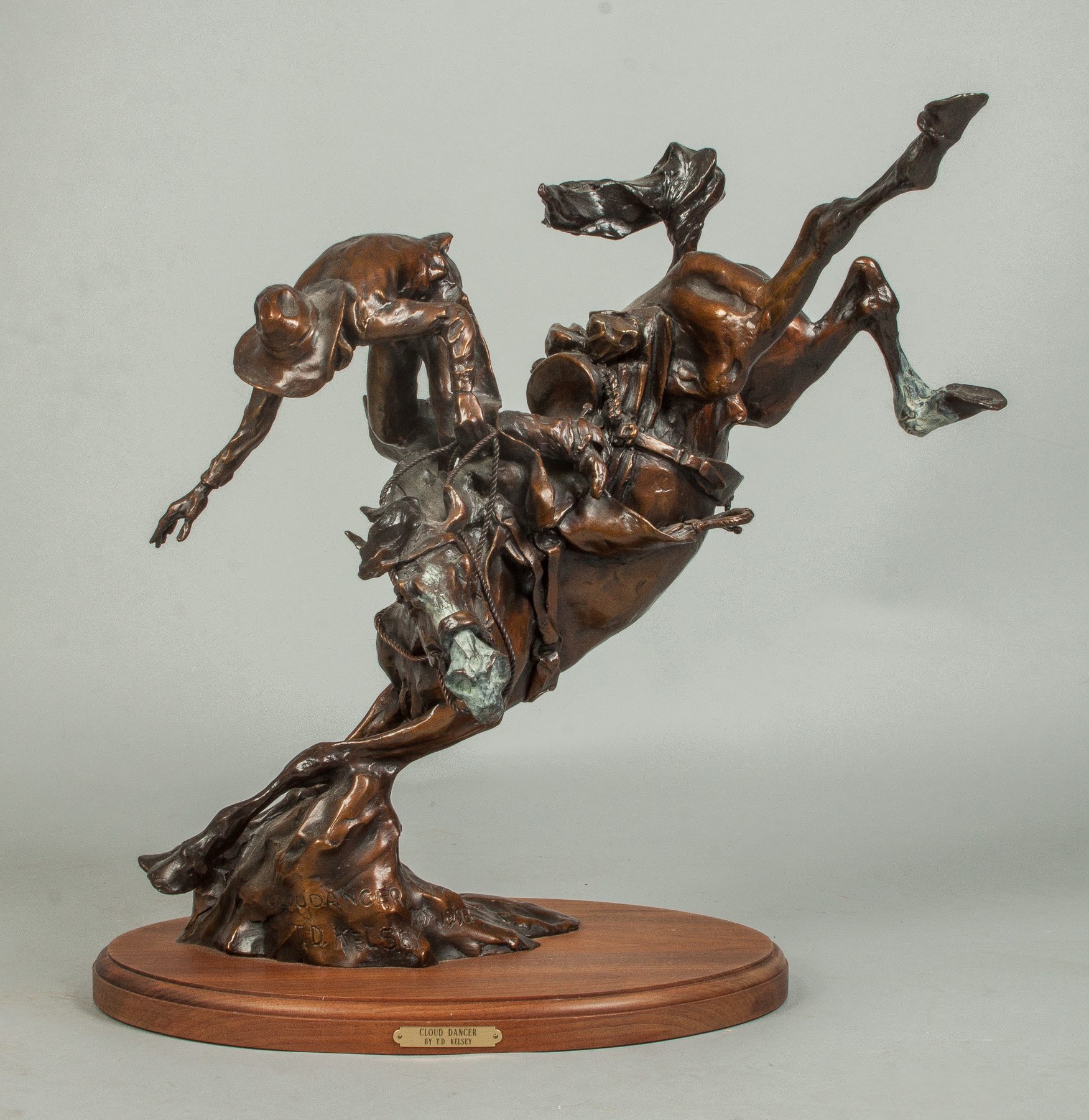 Appraisal: T D Terry Duen Kelsey American Born Cloud Dancer Bronze