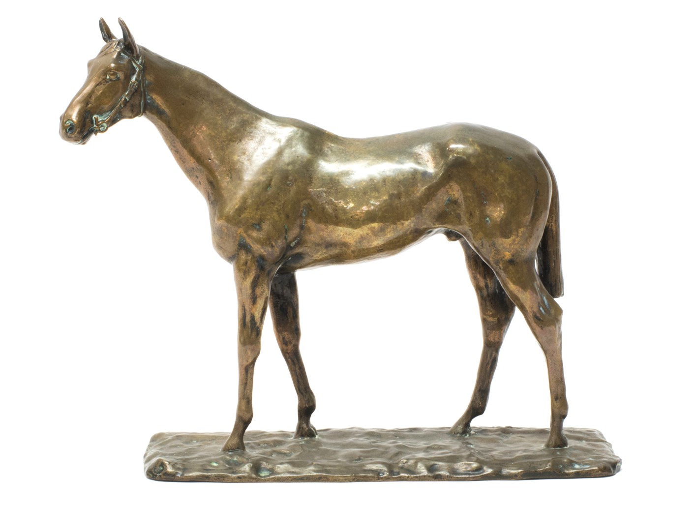 Appraisal: After Ary Bitter - a French bronze model of a