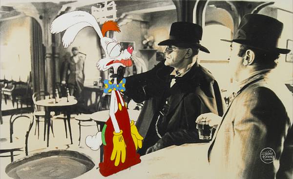 Appraisal: A Walt Disney celluloid from Who Framed Roger Rabbit gouache