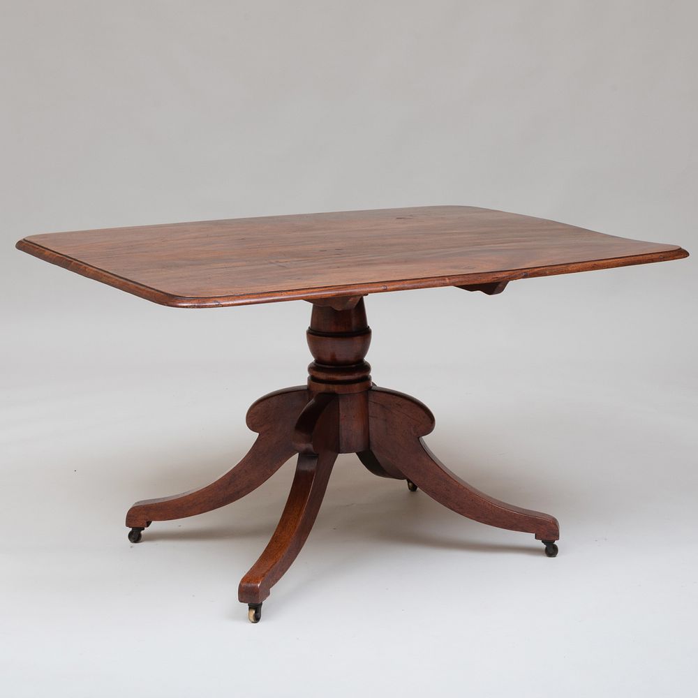 Appraisal: William IV Mahogany Breakfast Table x ft in x in