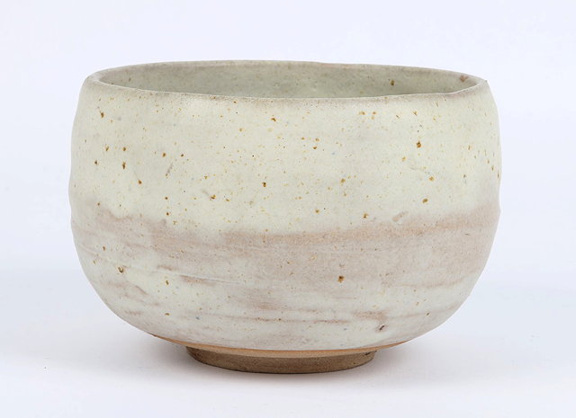 Appraisal: Katherine Pleydell-Bouverie British - Bowlcream glazeimpressed potter's seal cm high