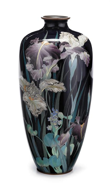 Appraisal: Large Japanese cloisonne vase late th century