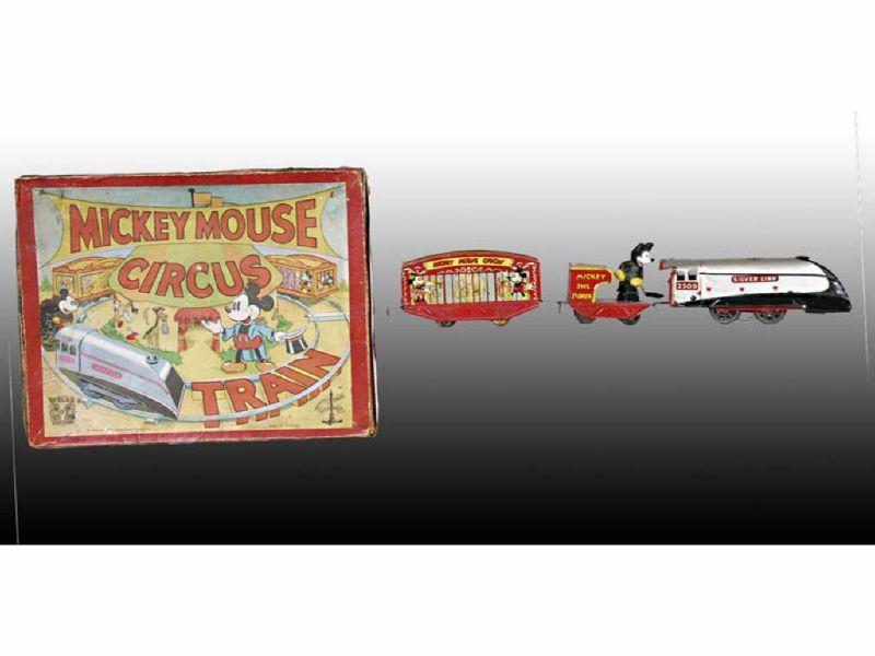 Appraisal: English Wells Walt Disney Mickey Mouse Circus Trai Description Box