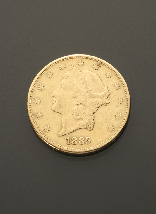 Appraisal: U S Double Eagle Twenty-Dollar Gold Coin Dated S