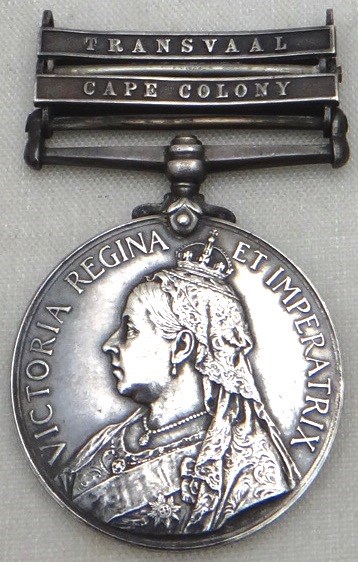 Appraisal: The Queen's South Africa medal with two bars Cape Colony