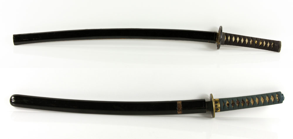 Appraisal: - Japanese Swords Two Japanese swords l l Provenance MA