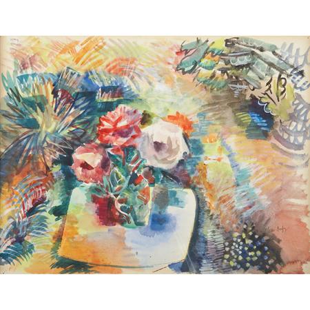 Appraisal: Jean Dufy French - Bouquet de Roses circa Estimate -