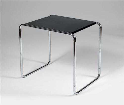 Appraisal: BREUER MARCEL - SMALL OCCASIONAL TABLE model B for Thonet