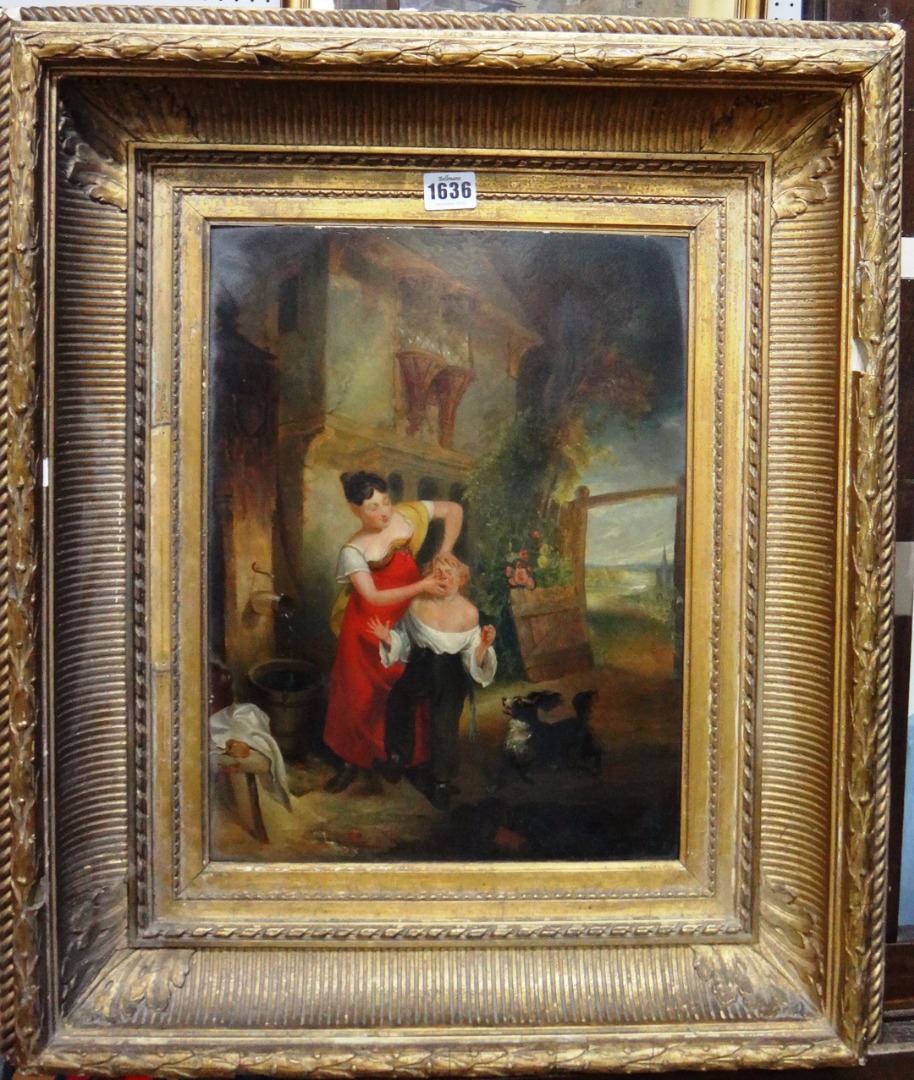 Appraisal: William Frederick Witherington - Time for a wash oil on