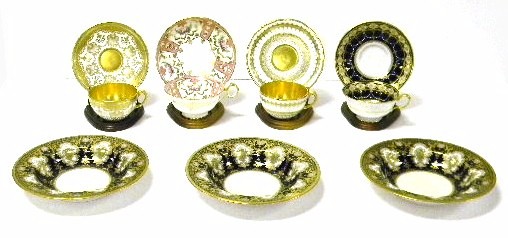 Appraisal: Assortment of fine porcelain eleven pieces including two Copeland ''Coalport''