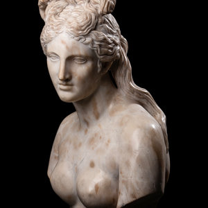 Appraisal: Pietro Bazzanti Italian active - Bust of a Nude carved