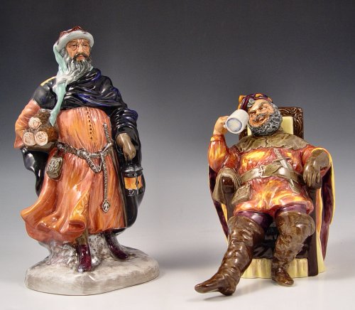 Appraisal: ROYAL DOULTON FIGURINES To include Good King Wenceslas '' The