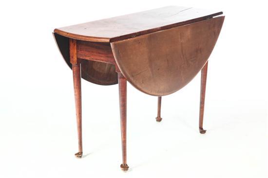 Appraisal: QUEEN ANNE DROP LEAF TABLE New England th century maple