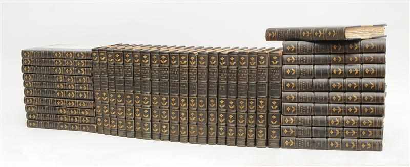 Appraisal: THE COMPLETE WORKS OF WILLIAM SHAKESPEARE Forty volumes George D