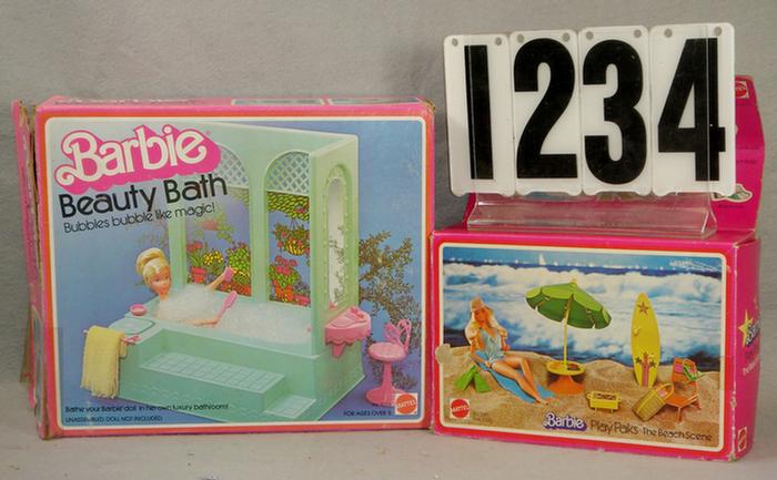 Appraisal: Lot of Barbie related toys to include Barbie Beauty Bath