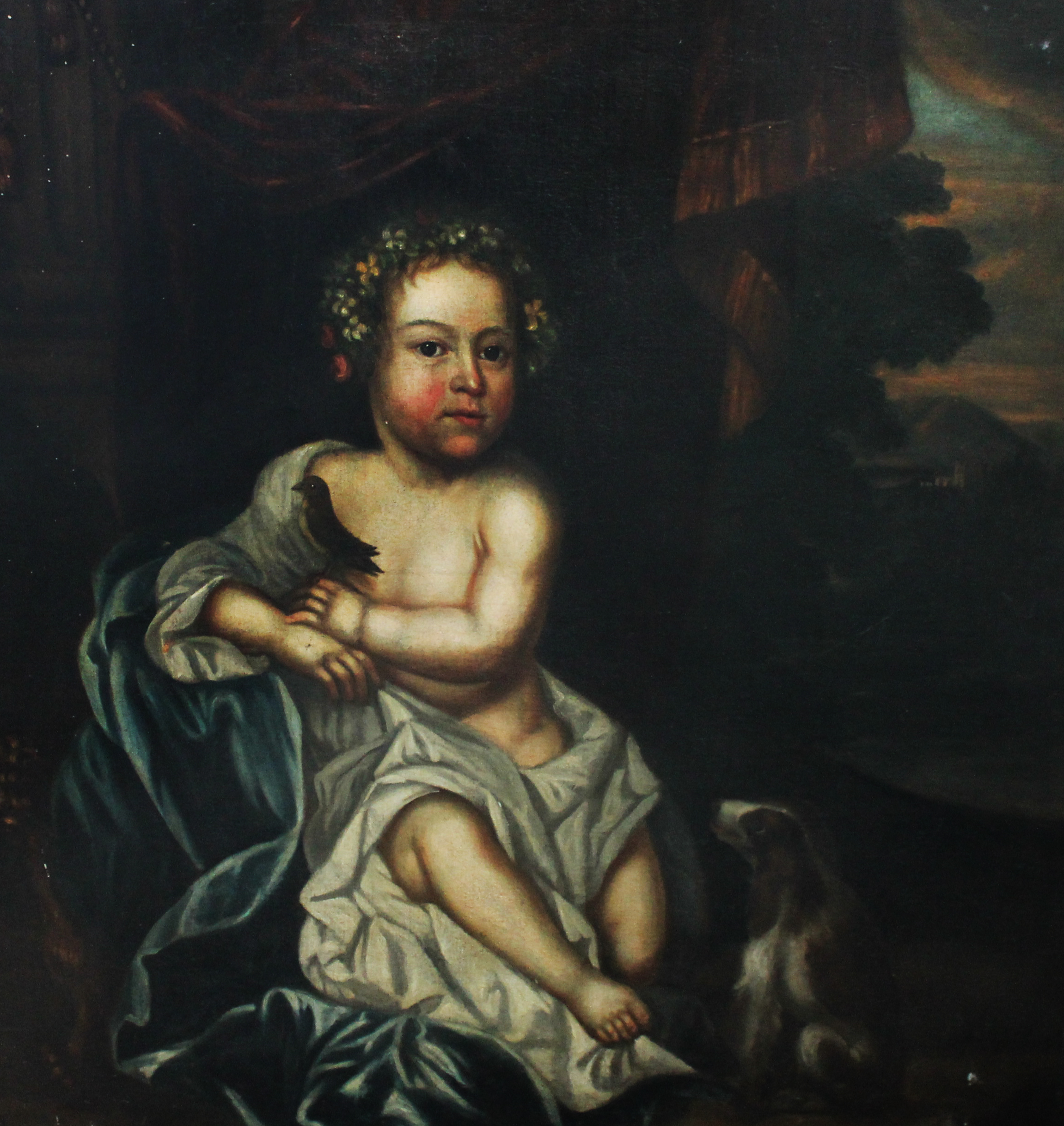 Appraisal: Follower of Robert Byng Portrait of a young boy in