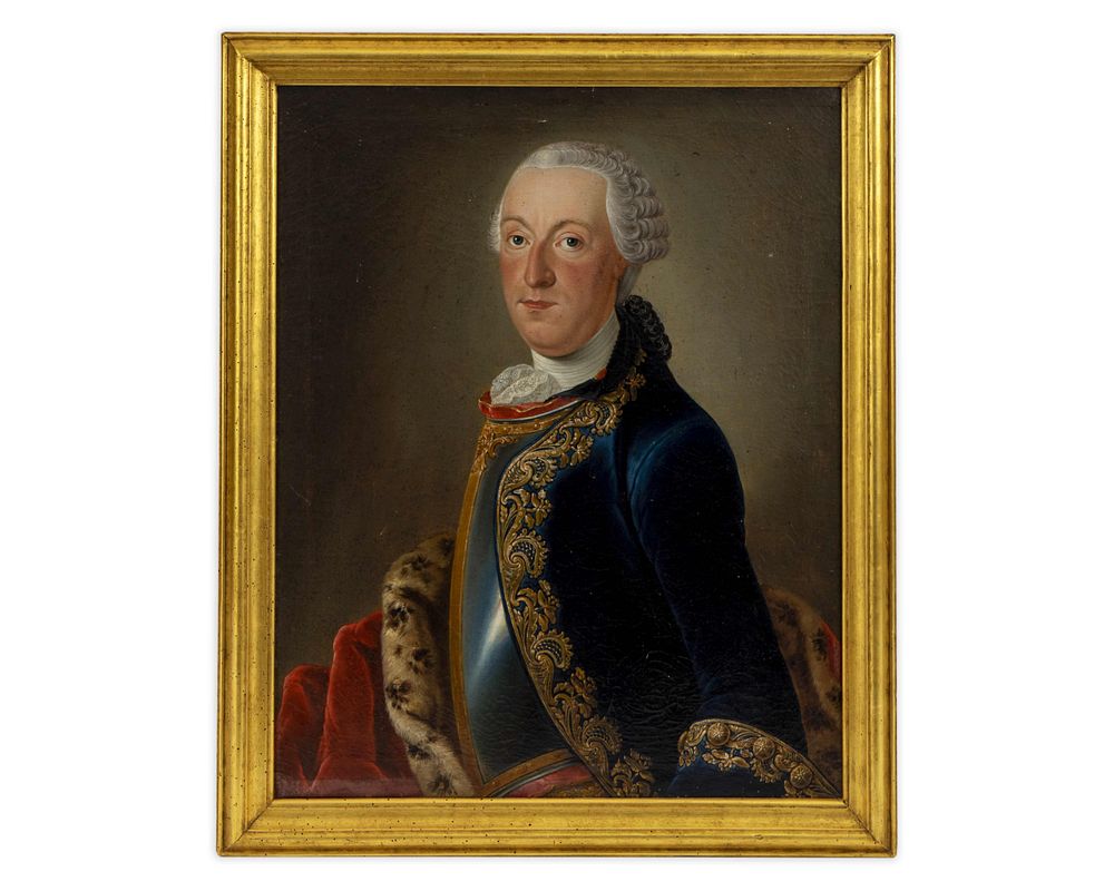 Appraisal: Johann Wilhelm Schutze German - Portrait of Jacob Carl Schenke