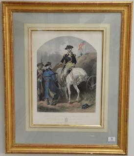 Appraisal: After Felix O C Darley hand colored copperplate engraving None