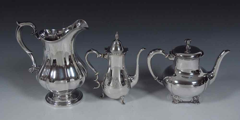 Appraisal: ESTATE COLLECTION STERLING HOLLOWWARE To include Watson Company pint coffee