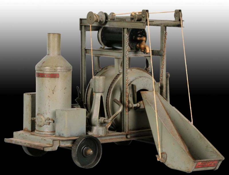 Appraisal: Pressed Steel Buddy L Concrete Mixer Description Circa Crank-operated mixing