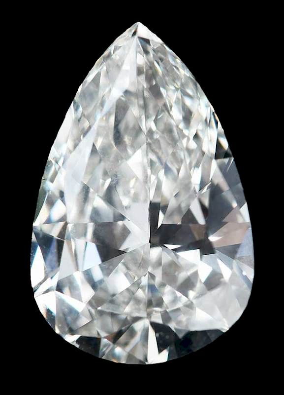 Appraisal: ct Diamond pear brilliant cut cts K VS GIA report