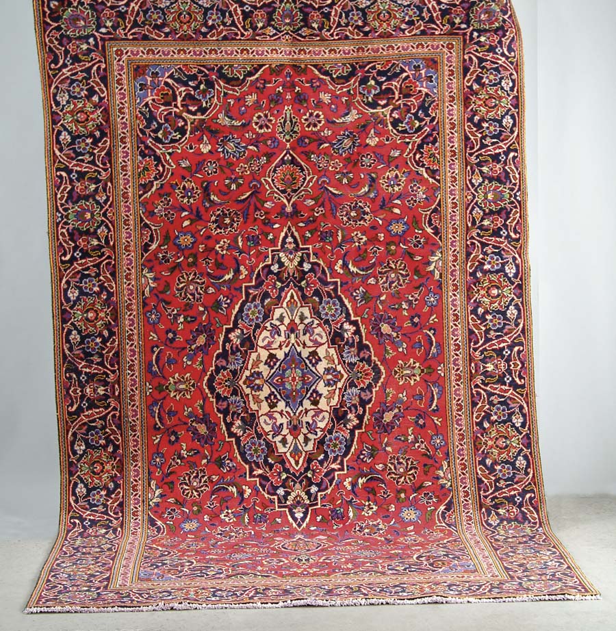 Appraisal: KASHAN ORIENTAL RUG Last half of the th Century Center