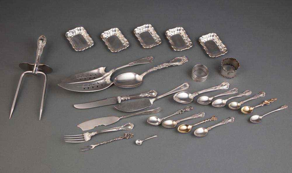 Appraisal: MISCELLANEOUS AMERICAN STERLING SILVERMiscellaneous Group of Antique and Vintage American