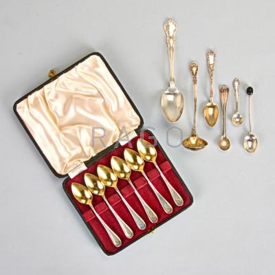 Appraisal: COLLECTION OF SILVER FLATWARE Forty-four pieces includes Wallace Irving Gorham