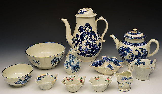 Appraisal: A COLLECTION OF TH CENTURY ENGLISH PORCELAIN each piece damaged