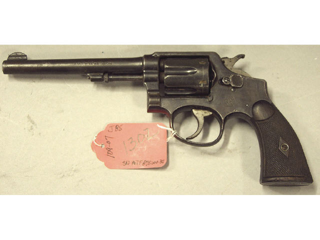 Appraisal: Smith Wesson Hand Ejector sn ATF - as found condition