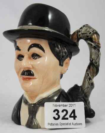 Appraisal: Royal Doulton Small Sized Character Jug Charlie Chaplain D Limited