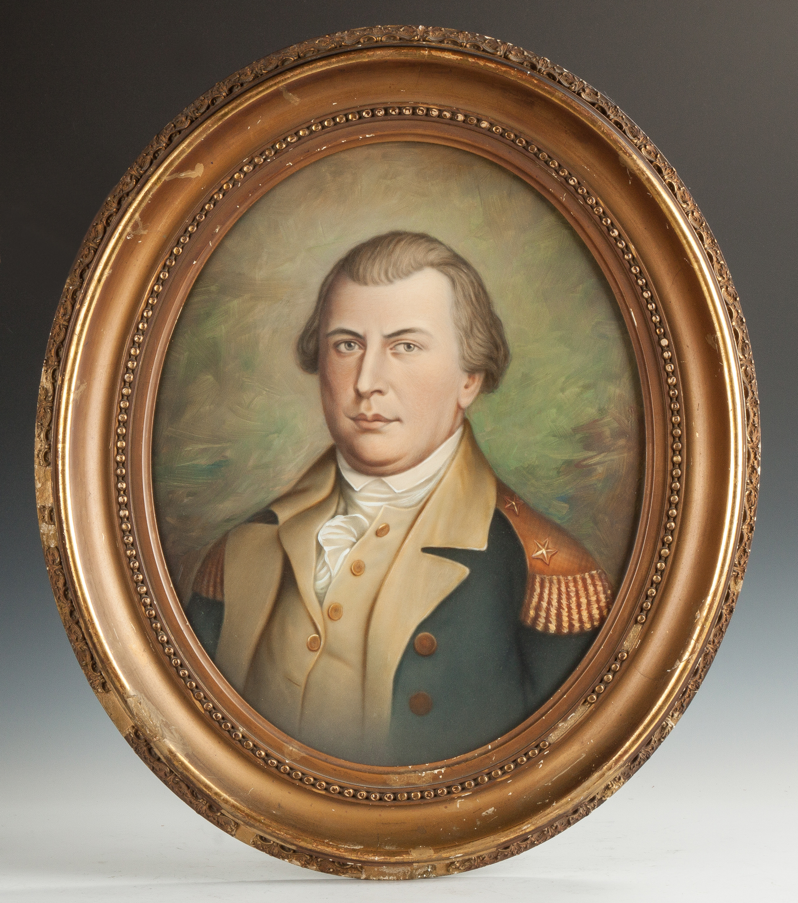 Appraisal: Portrait of General Nathaniel Greene after the C W Peale