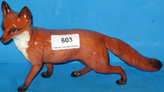 Appraisal: Beswick Fox Standing A