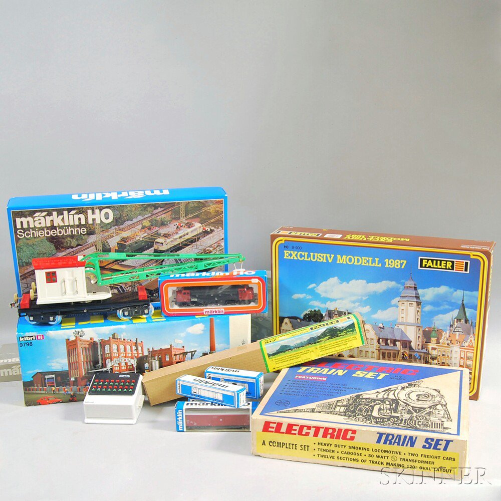 Appraisal: Large Group of Model Trains and Accessories including a Marklin