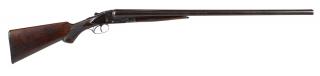 Appraisal: Ithaca double barrel side by side shotgun gauge with walnut