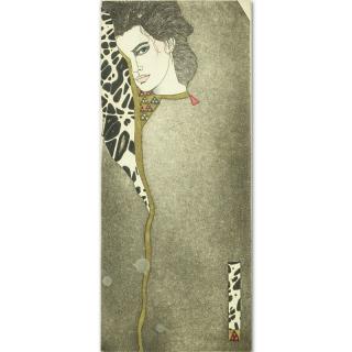 Appraisal: Dawn Marie Japanese th C Discovering Color Etching Signed numbered